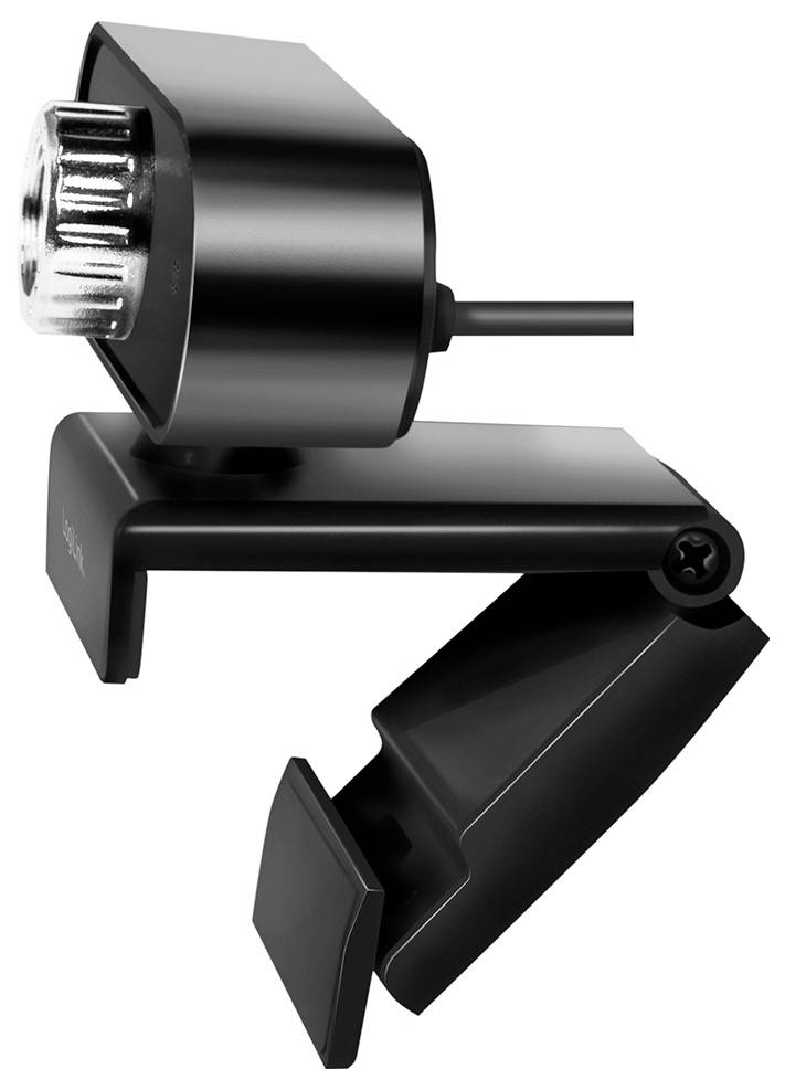 LogiLink UA0368 HD-Webcam Klemm-Halterung, Mikrofon