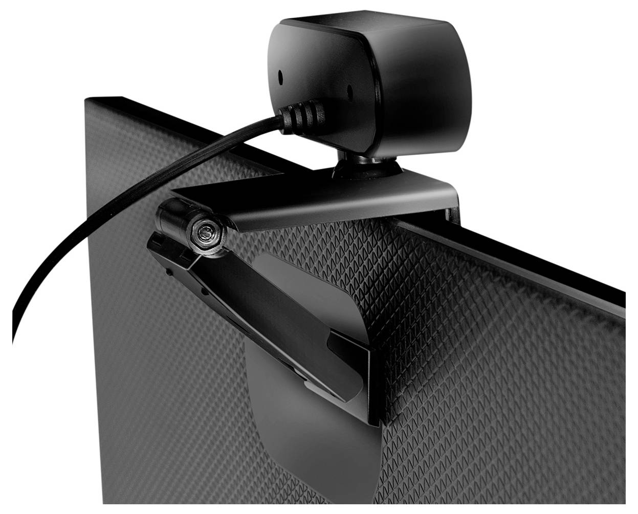 LogiLink UA0368 HD-Webcam Klemm-Halterung, Mikrofon