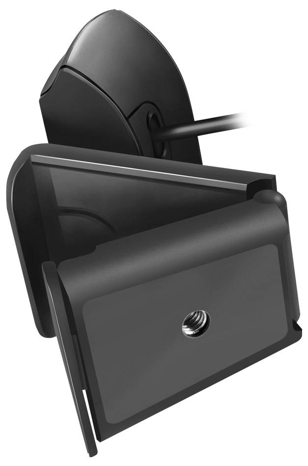 LogiLink UA0377 Full HD-Webcam Klemm-Halterung, Mikrofon