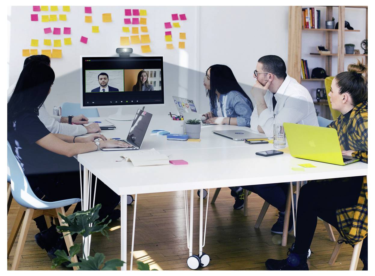 LogiLink UA0378 Full HD-Webcam Klemm-Halterung, Mikrofon