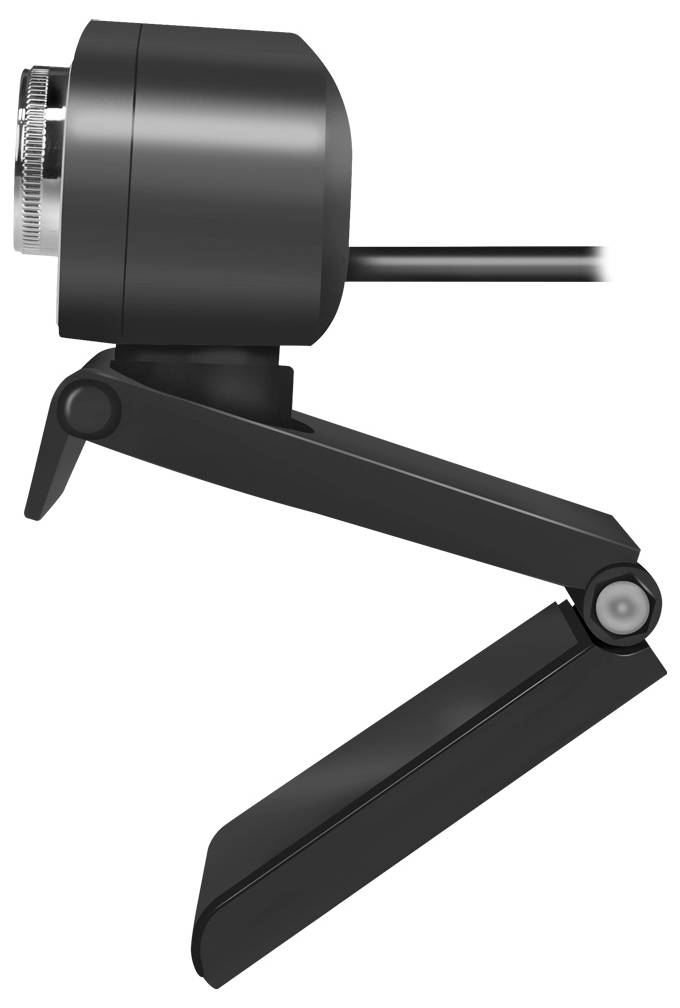 LogiLink UA0378 Full HD-Webcam Klemm-Halterung, Mikrofon
