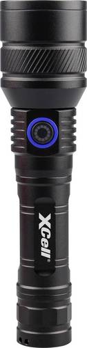 XCell Lunalux Pro 150990 LED Taschenlampe Große Reichweite, mit Stroboskopmodus, mit USB-Schnittste