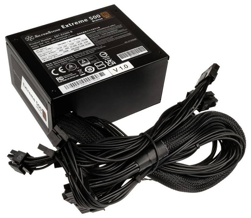 Silverstone PC Netzteil 500 W 80PLUS® Bronze