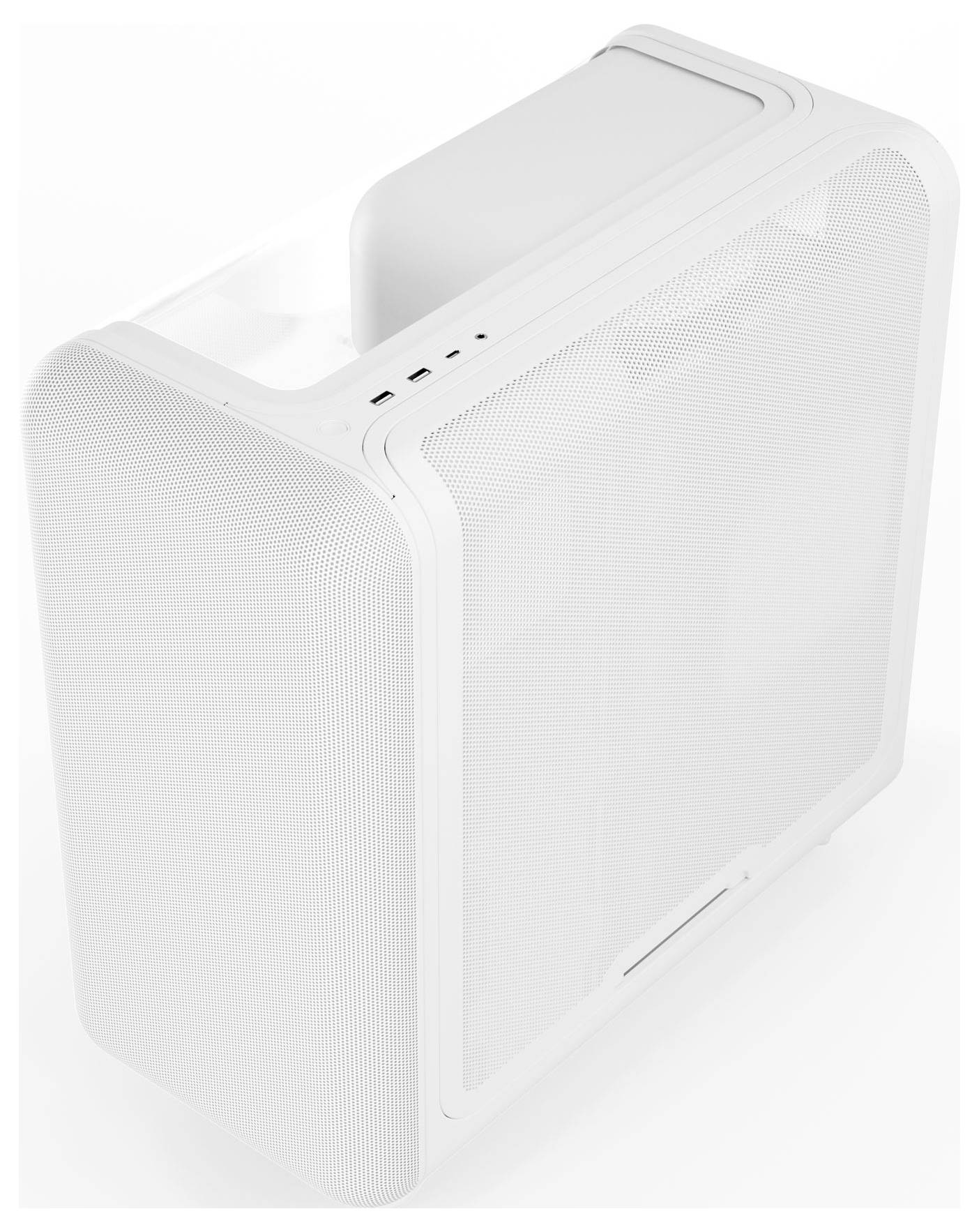 HYTE X50 Midi Tower Midi-Tower Gehäuse, PC-Gehäuse, Gaming-Gehäuse Weiß