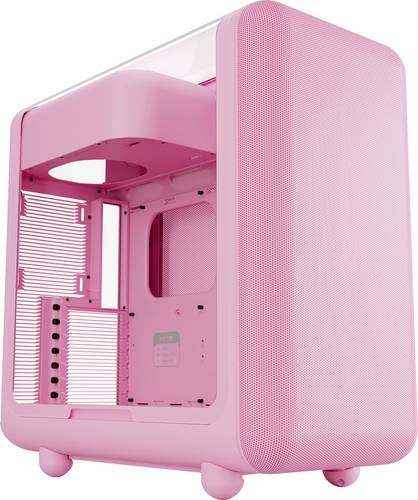 HYTE X50 Strawberry Milk Midi-Tower Gehäuse, Gaming-Gehäuse, PC-Gehäuse Pink