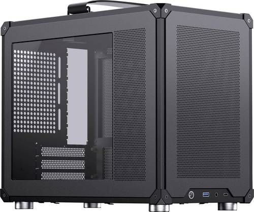 Jonsbo Mini-Tower Gehäuse, PC-Gehäuse, Gaming-Gehäuse Schwarz