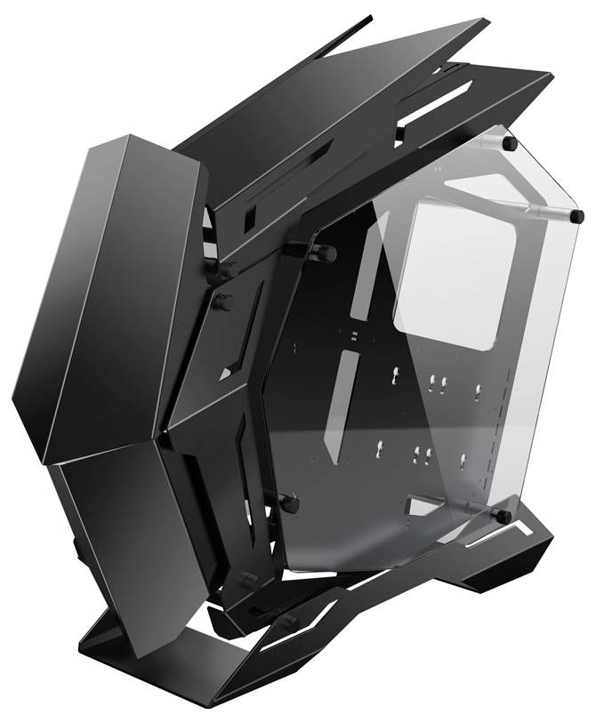 Jonsbo Full Tower Gehäuse, Gaming-Gehäuse, PC-Gehäuse Schwarz