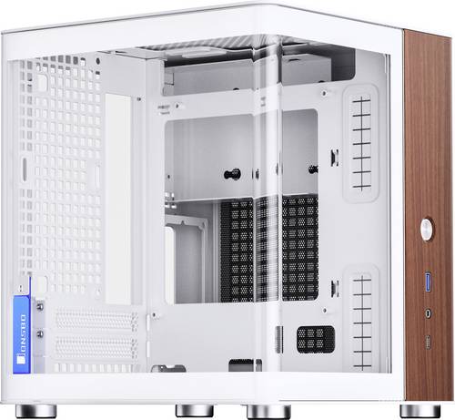 Jonsbo Mini-Tower Gehäuse, Gaming-Gehäuse, PC-Gehäuse Weiß
