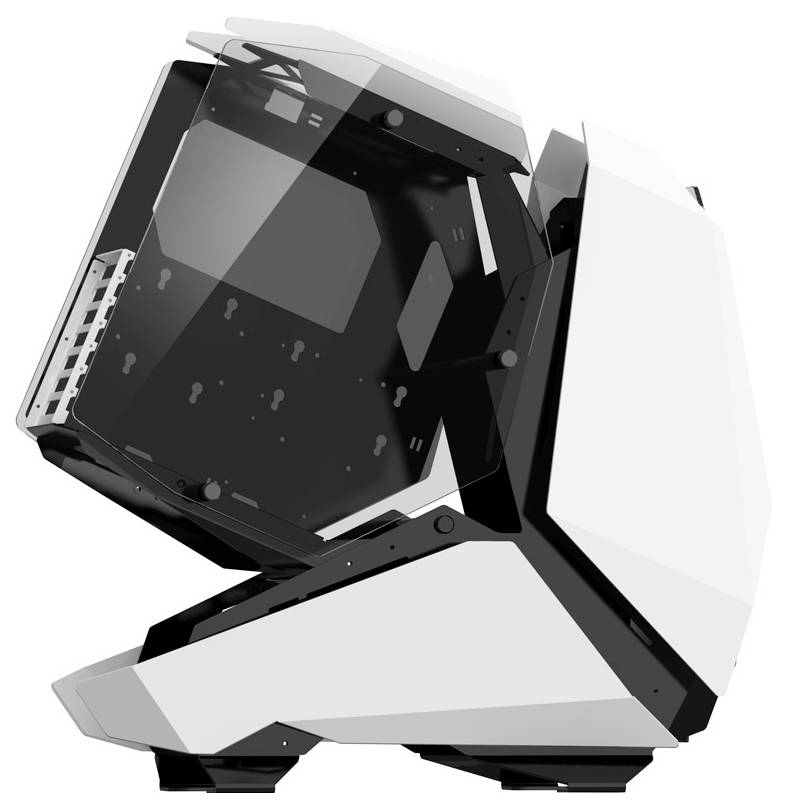 Jonsbo Full Tower Gehäuse, PC-Gehäuse, Gaming-Gehäuse Weiß
