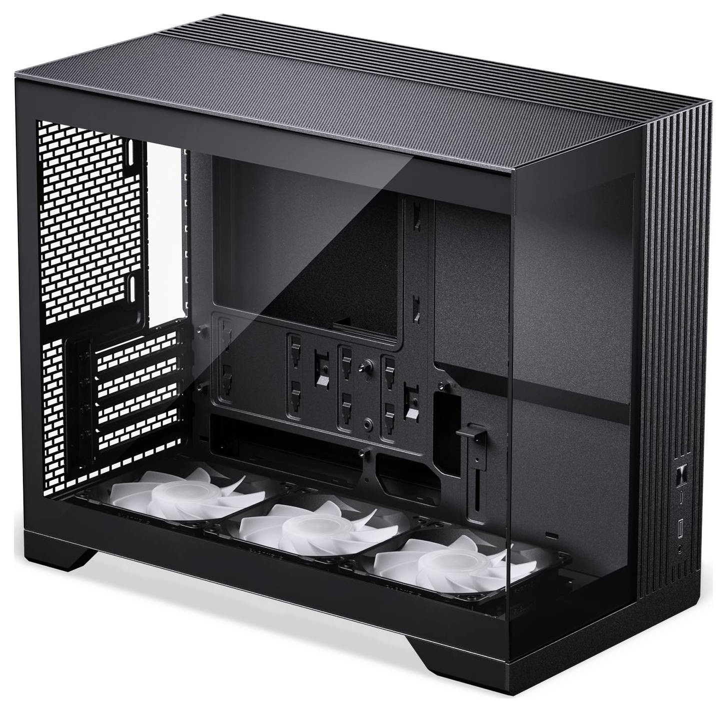 Phanteks Mini-Tower Gehäuse, PC-Gehäuse, Gaming-Gehäuse Schwarz