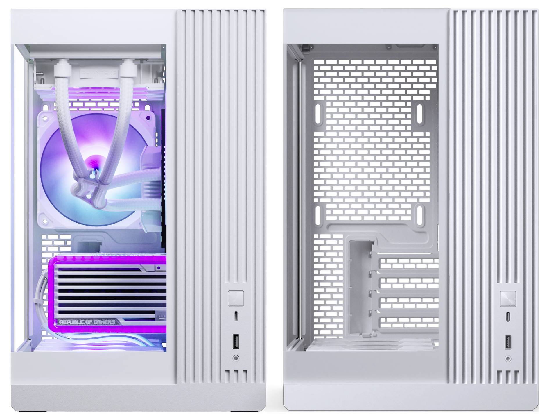 Phanteks XT V3 Mini-Tower Gehäuse, Gaming-Gehäuse, PC-Gehäuse Weiß