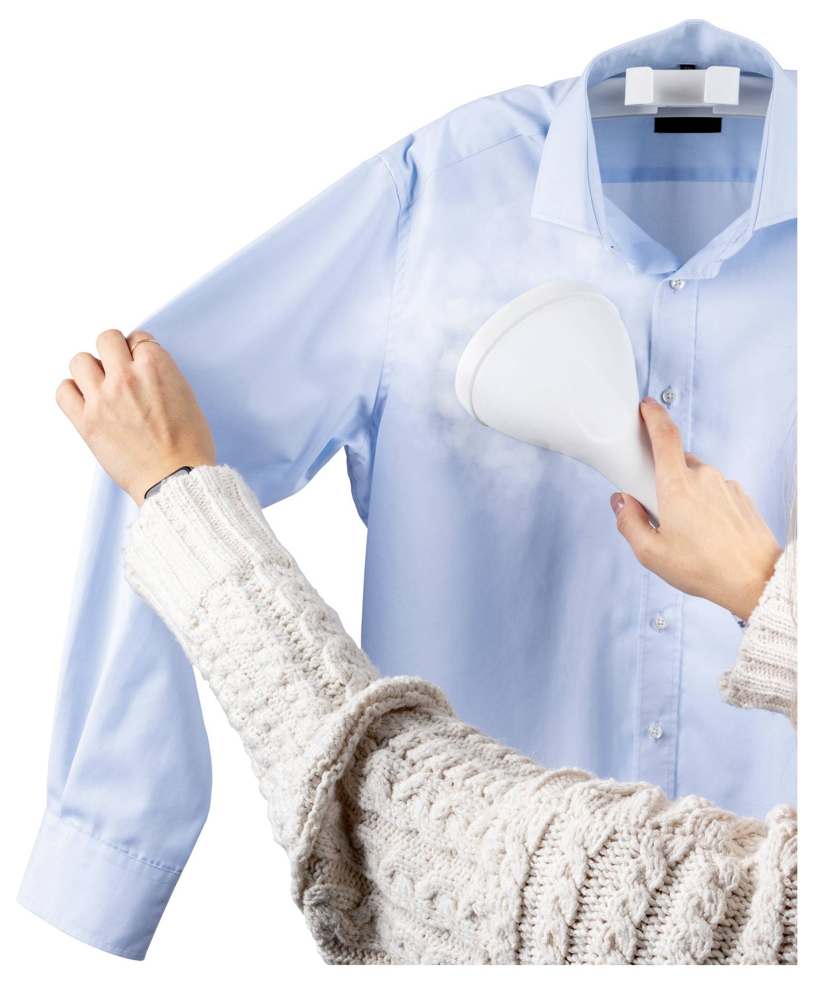 Clatronic TDC 3809 264017 Dampfglätter 1600W Weiß