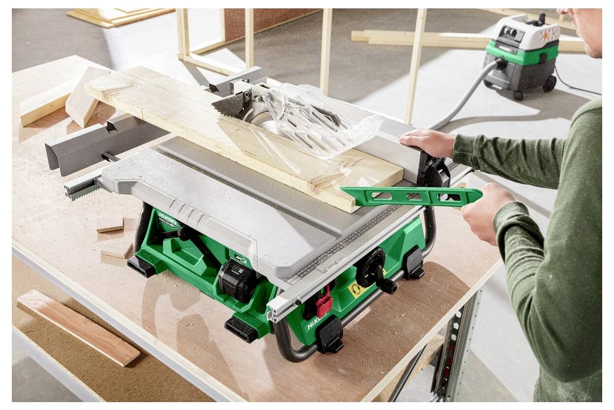 HiKOKI C3610DRJ Akku-Tischkreissäge 255mm 30mm 36 V/DC