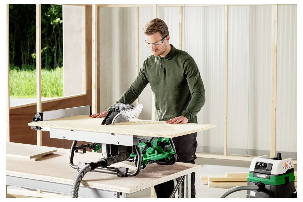 HiKOKI C3610DRJ Akku-Tischkreissäge 255mm 30mm 36 V/DC