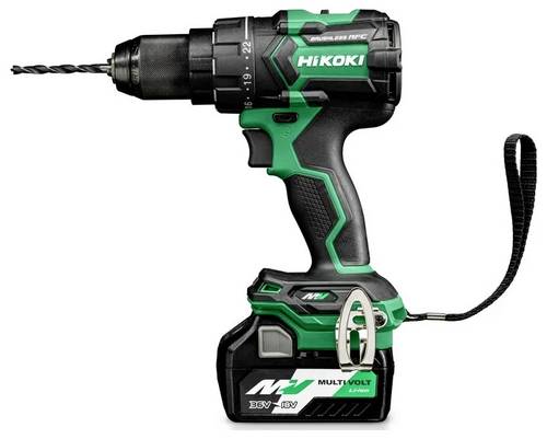 HiKOKI DS36DC DS36DCWRZ Akku-Bohrschrauber 36 V 2.5 Ah, 5 Ah Li-Ion inkl. 2. Akku, inkl. Ladegerät