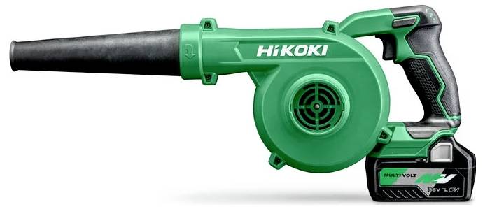 HiKOKI RB18DC Akku-Gebläse Luftdurchsatz 3.5 m³/min Luftgeschwindigkeit 95 m/s 18V