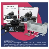 Albrecht AE 6390 CB 12639 CB-Funkgerät Albrecht AE 6390 CB 12639 CB-Funkgerät