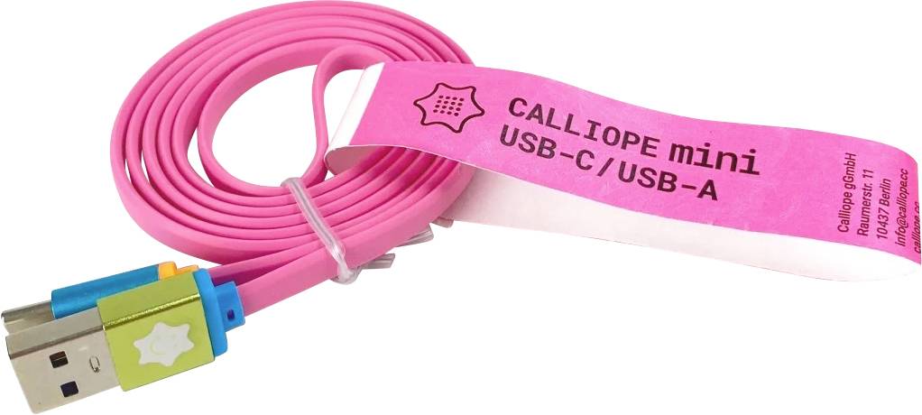 CALLIOPE USB Kabel A > C Daten-/Strom-Kabel [1x USB 2.0 Stecker A - 1x USB-C® Stecker] 1 m