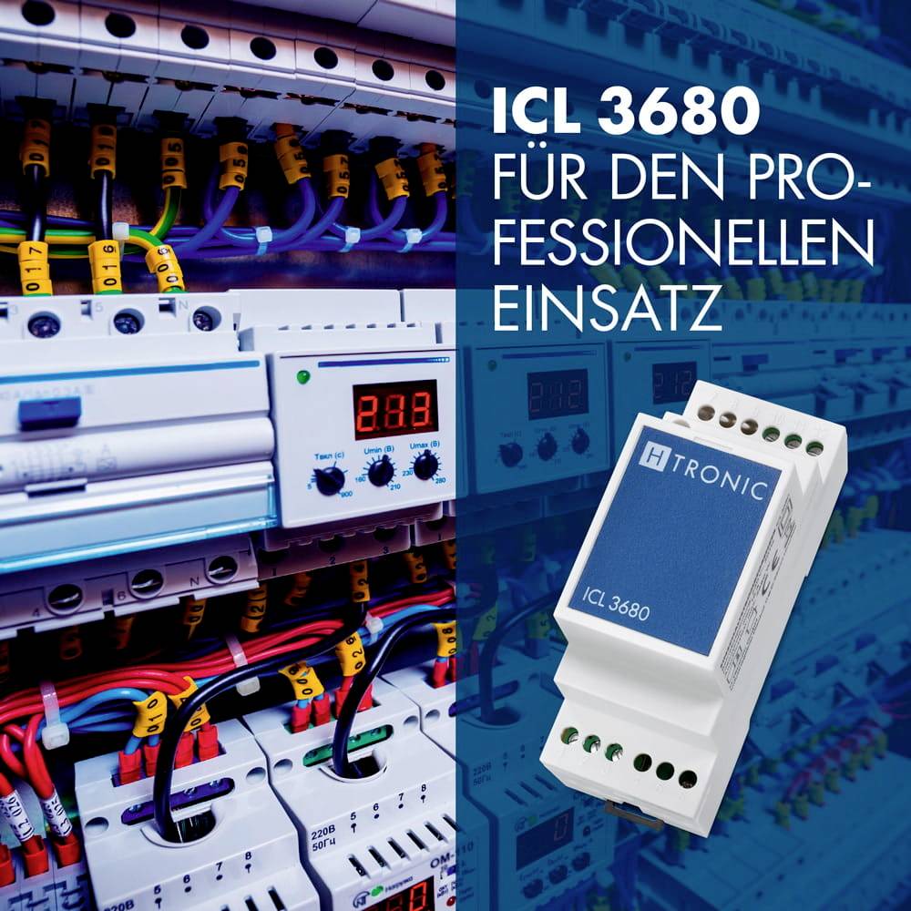 H-Tronic 1114780 ICL 3680 Einschaltstrombegrenzer Weiß