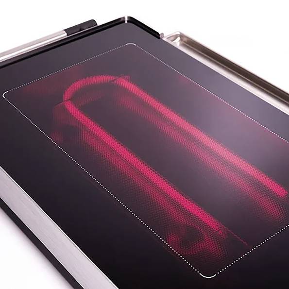 Korona Tischgrill stufenloser Temperaturregler Silber, Schwarz