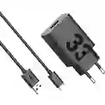 Motorola USB Ladegerät 33W 1x USB-A USB PD, QC 3.0 Schwarz Motorola USB Ladegerät 33W 1x USB-A USB PD, QC 3.0 Schwarz