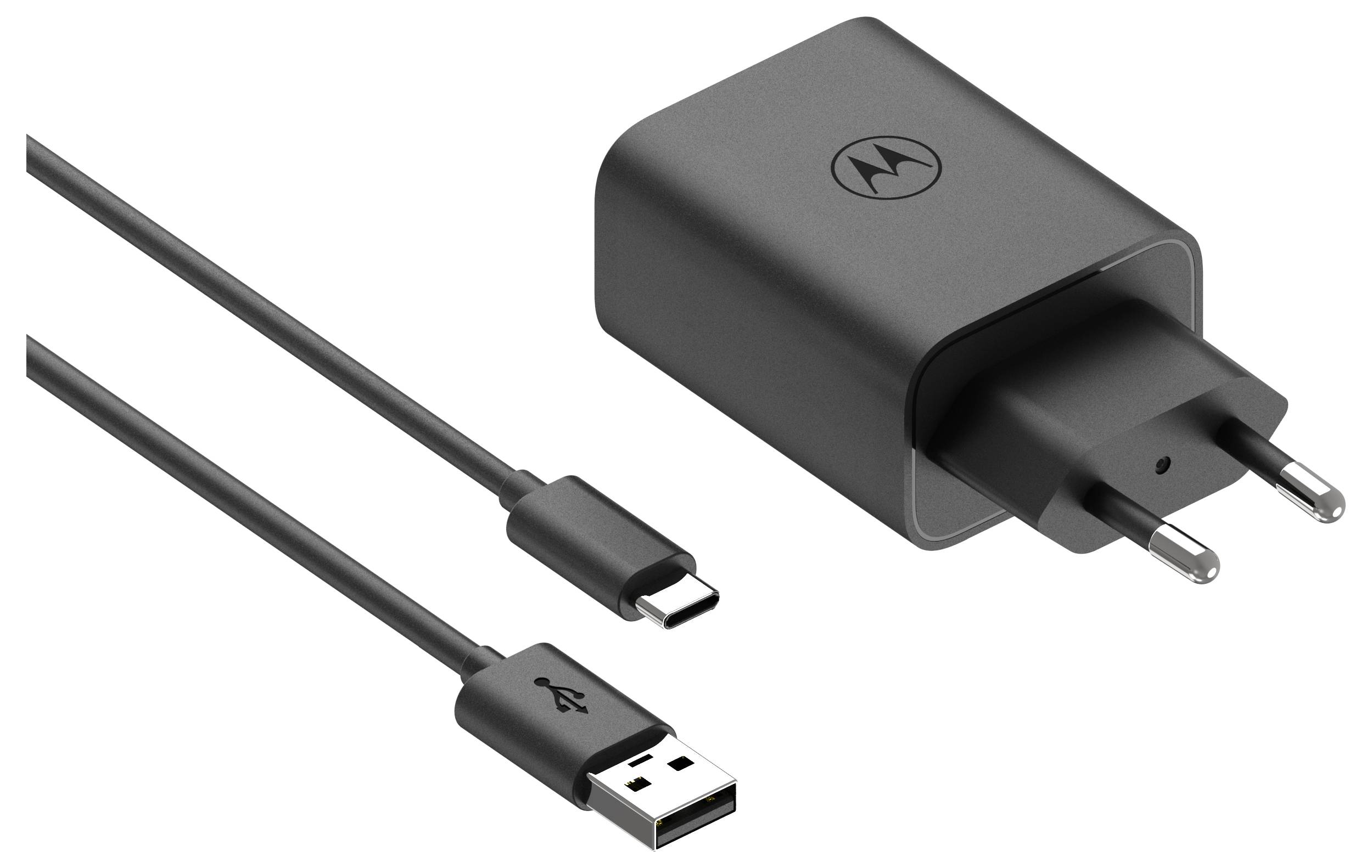Motorola USB Ladegerät 33W 1x USB-A USB PD, QC 3.0 Schwarz