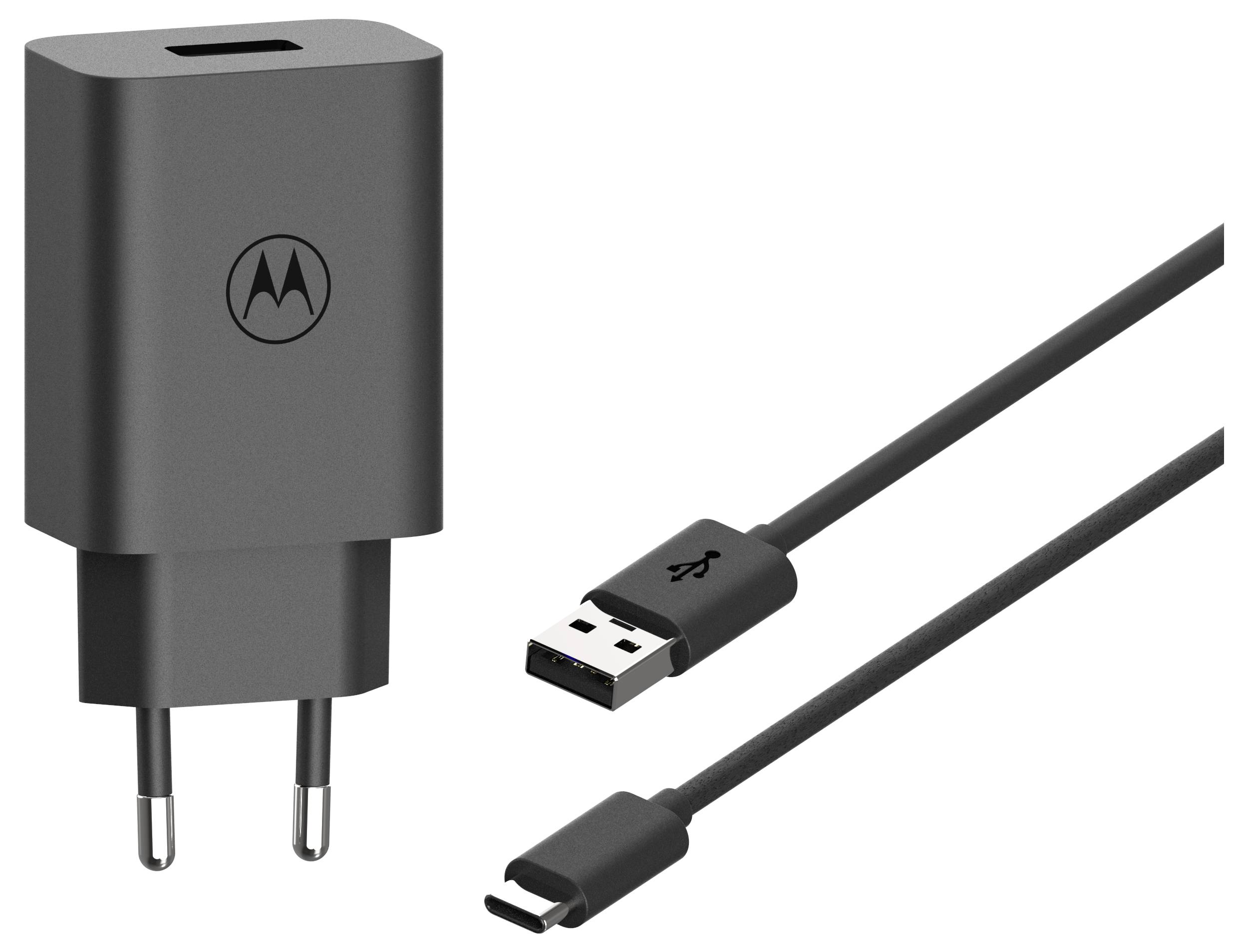 Motorola USB Ladegerät 33W 1x USB-A USB PD, QC 3.0 Schwarz