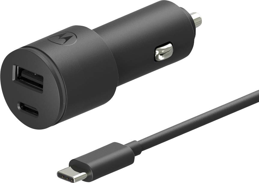 Motorola USB Ladegerät 45 W USB-A, USB-C® Quick Charge 3.0 Schwarz