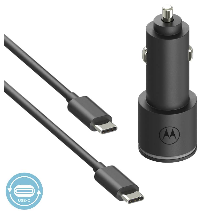 Motorola USB Ladegerät 45W USB-A, USB-C® Quick Charge 3.0 Schwarz