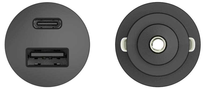 Motorola USB Ladegerät 45W USB-A, USB-C® Quick Charge 3.0 Schwarz