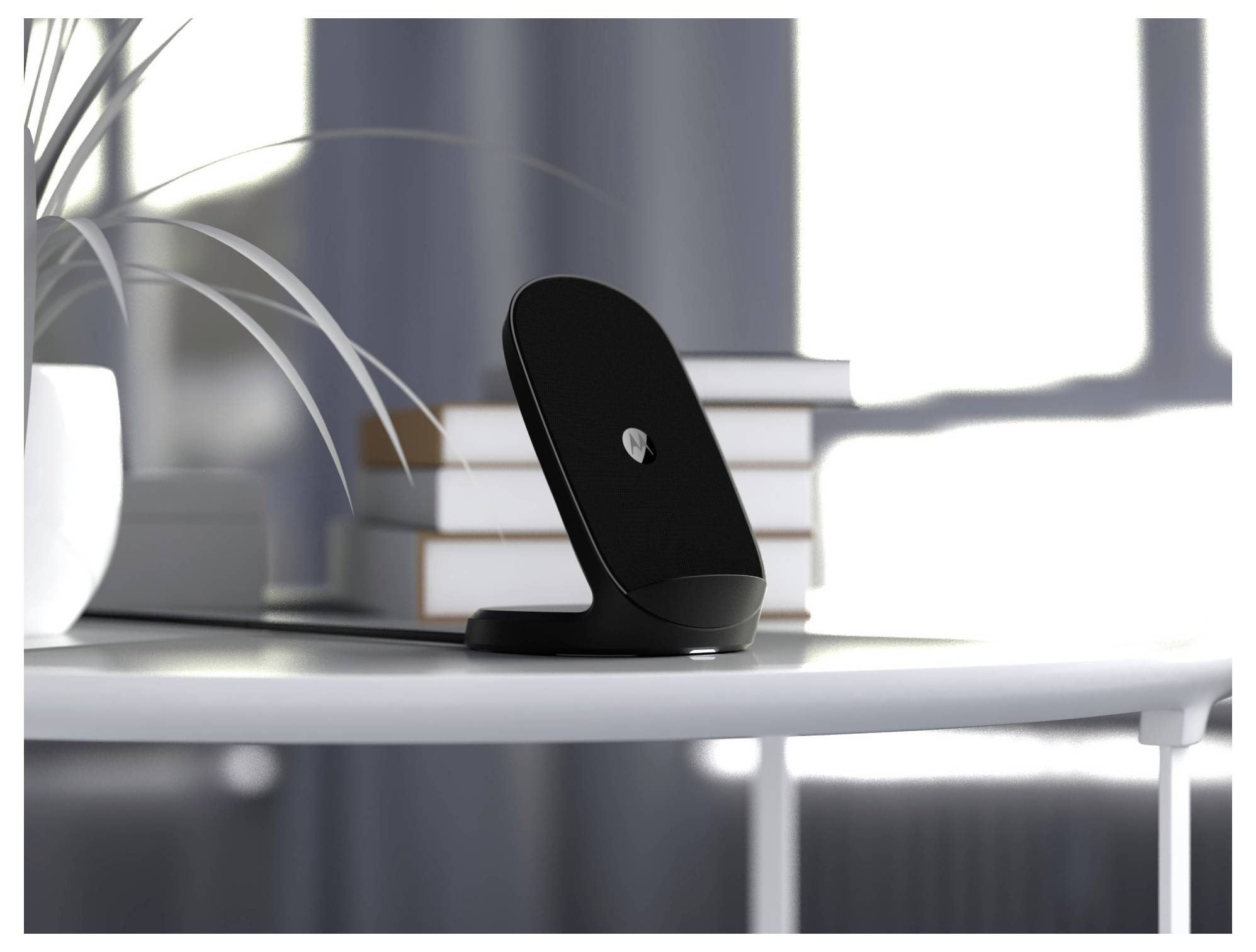 Motorola Induktions-Ladegerät 15W TurboPower Wireless Charging Pad SJW202-EU Schwarz