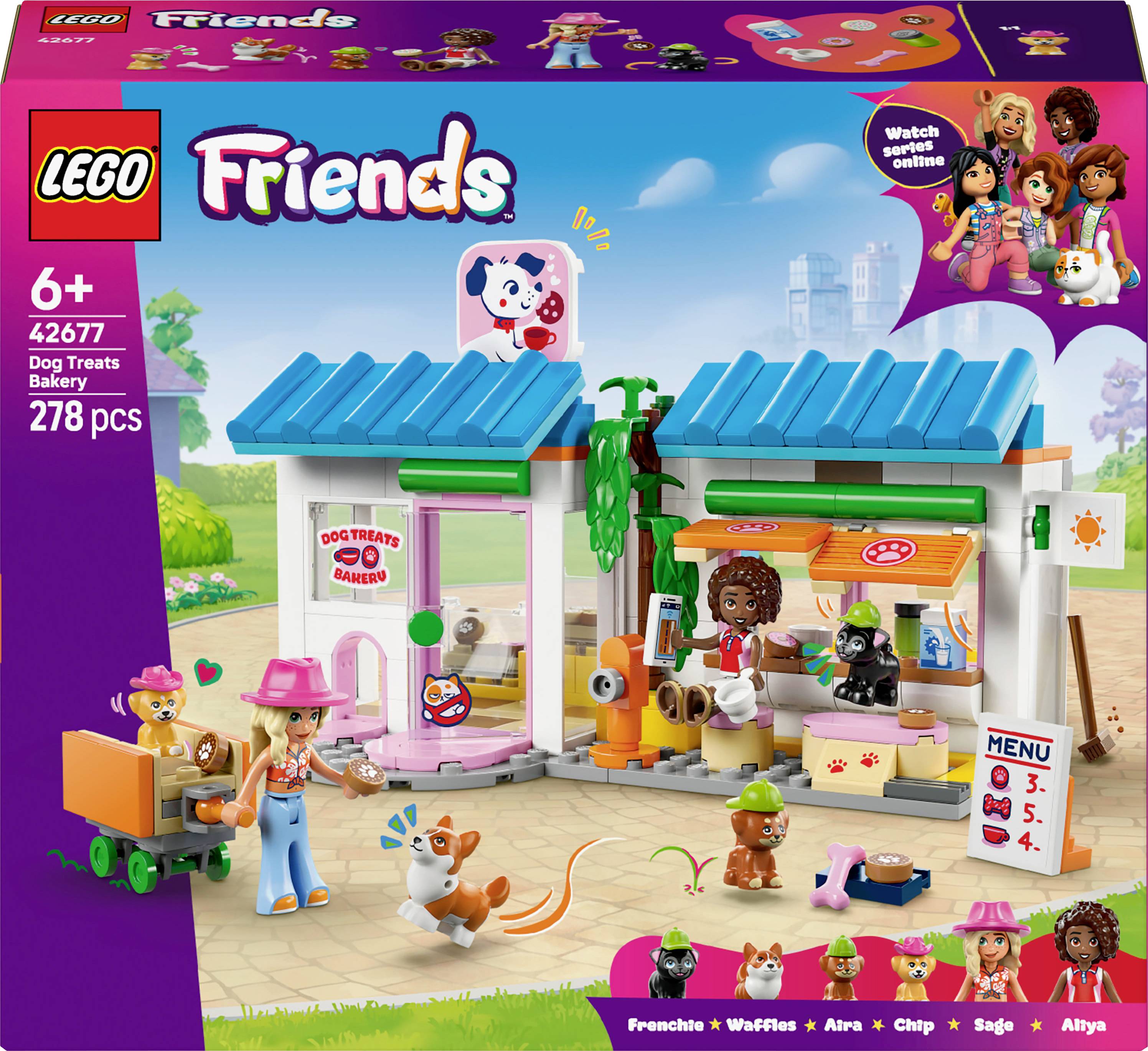 42677 LEGO® FRIENDS Hundekuchenbäckerei (42677); Bau- und Spielset