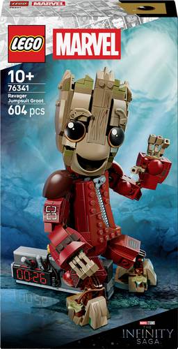 76341 LEGO® MARVEL SUPER HEROES Groot im Ravager-Outfit (76341)  Bauspielzeug
