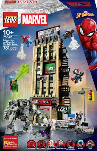 76342 LEGO® MARVEL SUPER HEROES Spider-Man vs. Mysterio: Daily Bugle (76342)