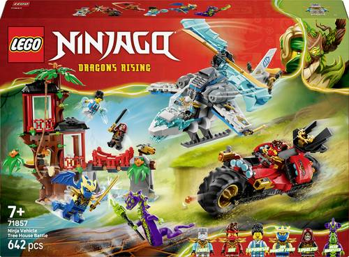 71857 LEGO® NINJAGO Showdown am Baumhaus mit dem Ninja-Bike (71857)