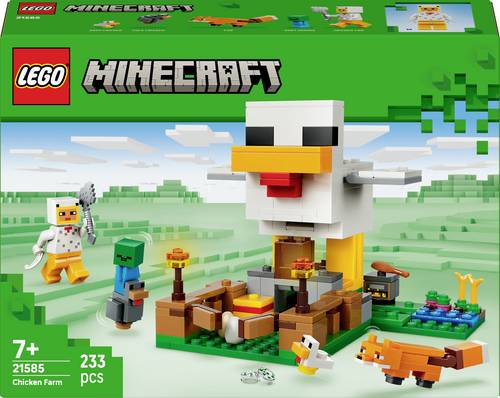 21585 LEGO® MINECRAFT Hühnerfarm (21585) Bauspielzeug zum Videospiel
