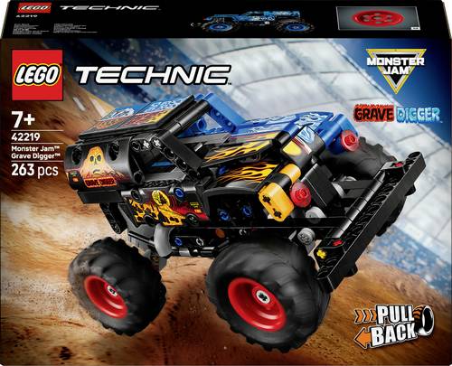 42219 LEGO® TECHNIC Monster Jam™ Grave Digger™ Feuer und Eis (42219)