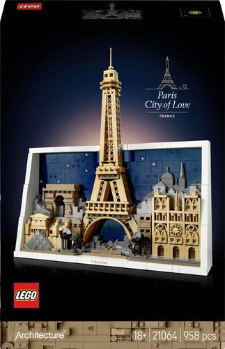 21064 LEGO® ARCHITECTURE Paris – Stadt der Liebe (21064) Bauset