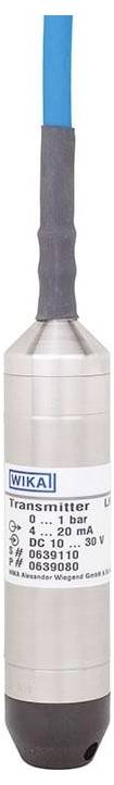 WIKA Pegelsonde LH-10 14091076 Betriebsspannung (Bereich): 10 - 30 V/DC Messbereich: 0 - 400 mbar 1St.