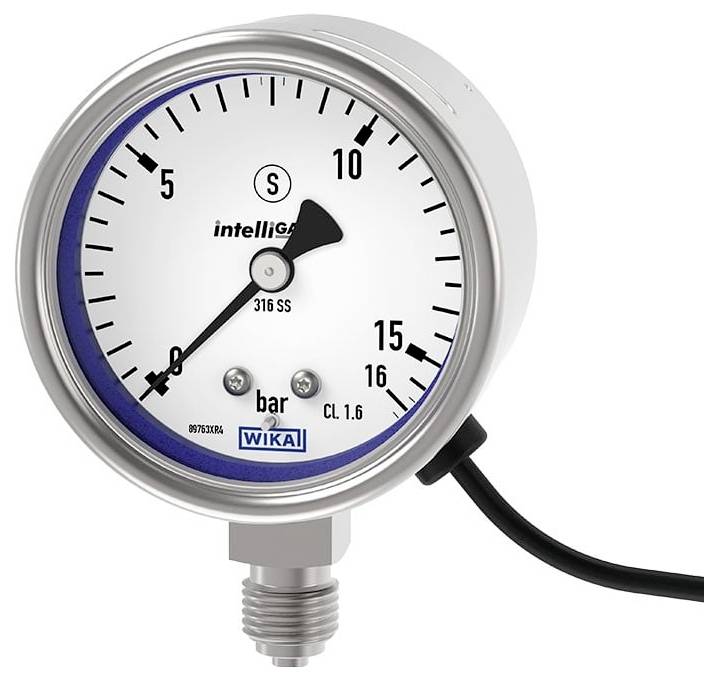 WIKA Rohrfedermanometer 12988325 PGT23 1St.