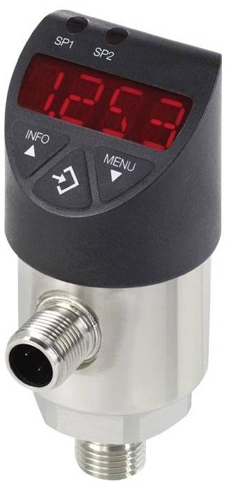 WIKA Elektronischer Druckschalter 1 St. PSD-4 0 bar bis 2.5 bar Stecker M12, 4 polig