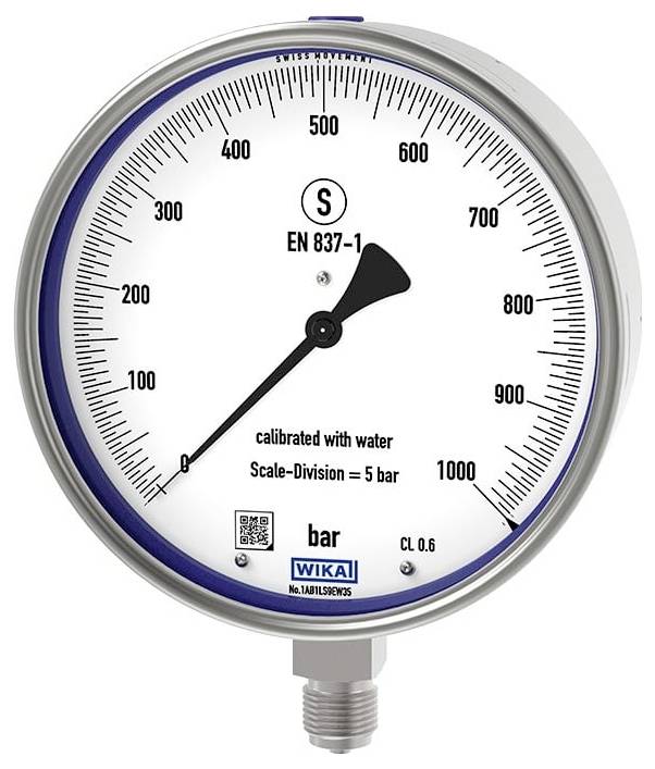 WIKA Rohrfedermanometer 9032053 332.30 1St.