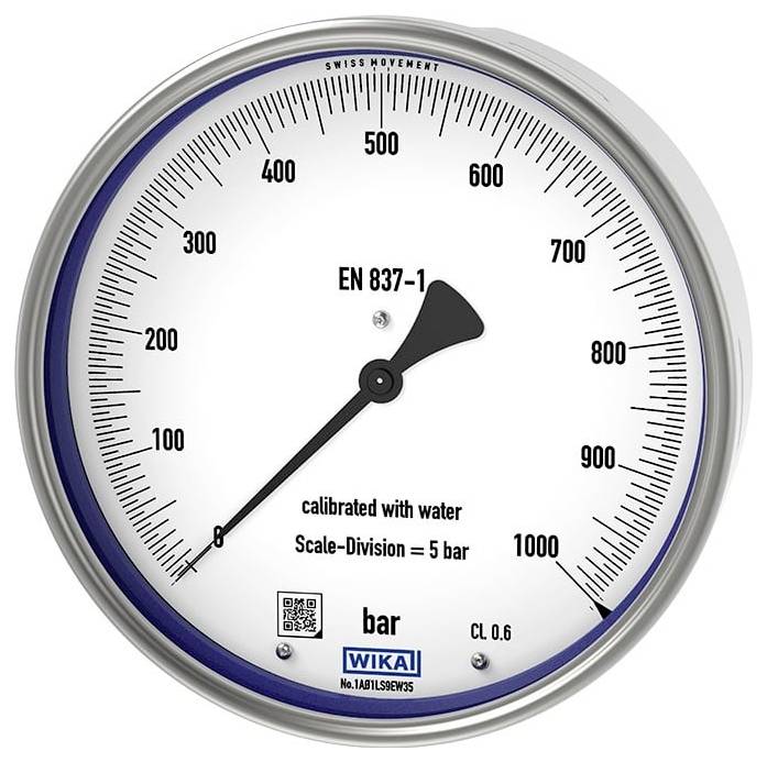 WIKA Rohrfedermanometer 7485267 332.50 1St.
