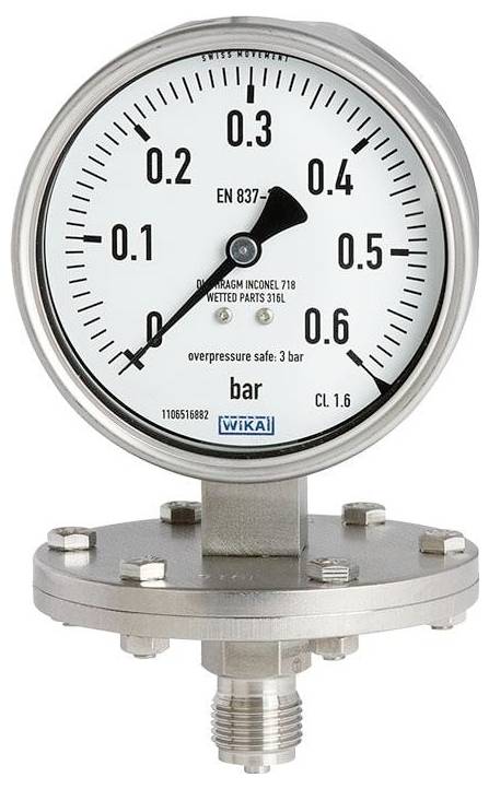 WIKA Plattenfedermanometer 9487891 432.50 1St.