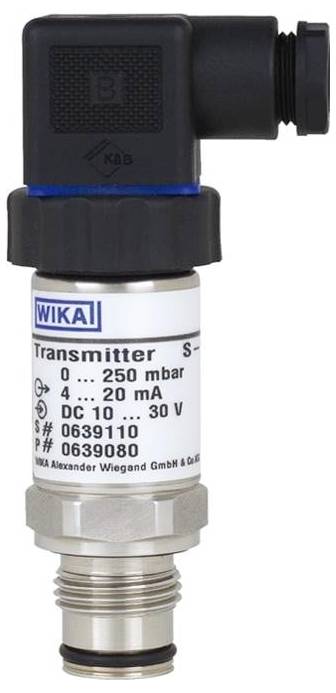 WIKA Drucksensor 1 St. S-11 0 bar bis 600 bar Ventilstecker ISO 4400