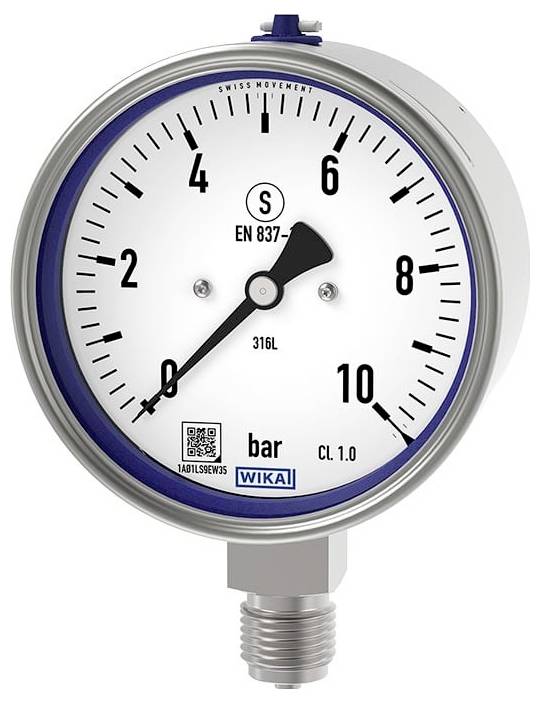 WIKA Rohrfedermanometer 9063110 233.30 1St.