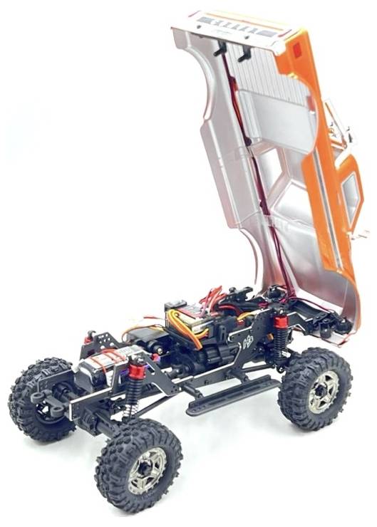 Hobby Plus 1:18 Crawler CR18P EVO-V2 "Convoy" Brushed 1:18 RC Modellauto Crawler Allradantrieb