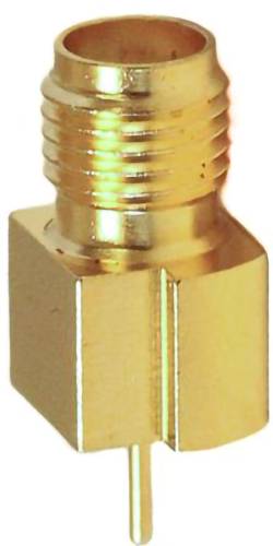 Mueller Electric BU-1420721881 Adapterstecker SMA-Buchse - Leiterplatte gerade Messing