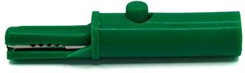 Mueller Electric BU-27.259.4 Krokodilklemme Bananenbuchse Grün