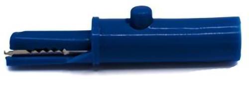 Mueller Electric BU-27.259.5 Krokodilklemme Bananenbuchse Blau